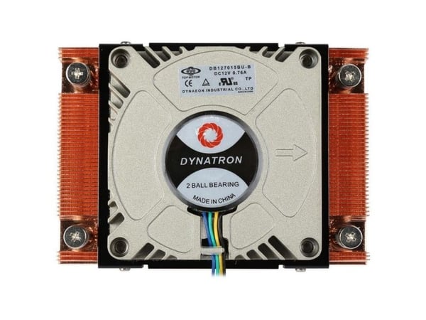 Dynatron A18, luftkylare, 7 cm, 1100 rpm, 6000 rpm, 53,8 dB, 14,3 kubikfot/min.