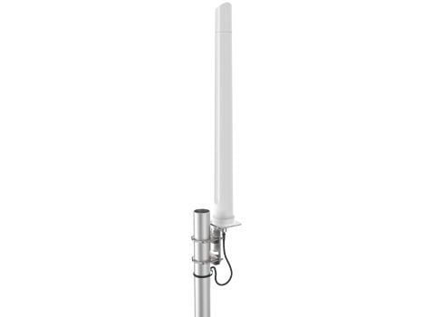 Poynting A-OMNI-0292-V2, 8 dBi, 0.698-0.690; 1.710-2.170; 2.3-2.7 GHz, Ympyräsäteilyantenni, N-tyyppi, Naaras, Valkoinen