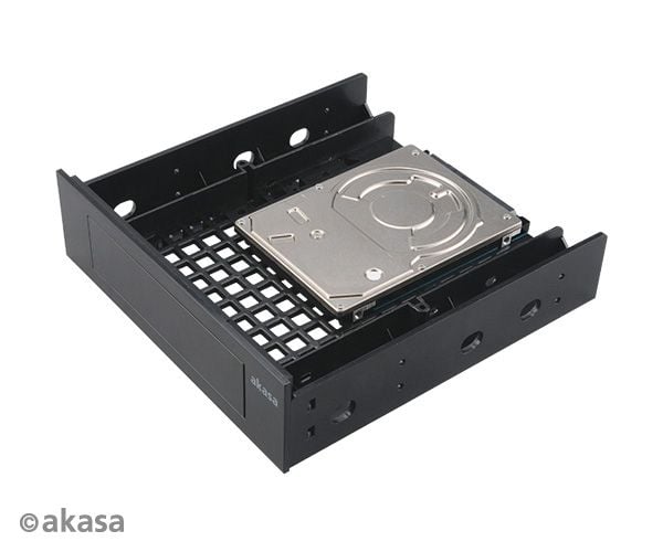 Akasa AK-HDA-12, Stativ, HDD-bur, Plast, Sort, 2.5,3.5", 149 mm