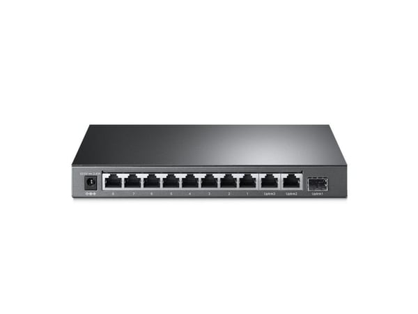TP-LINK TL-SG1210MP, Uhåndtert, Gigabit Ethernet (10/100/1000), Strøm over Ethernet (PoE)