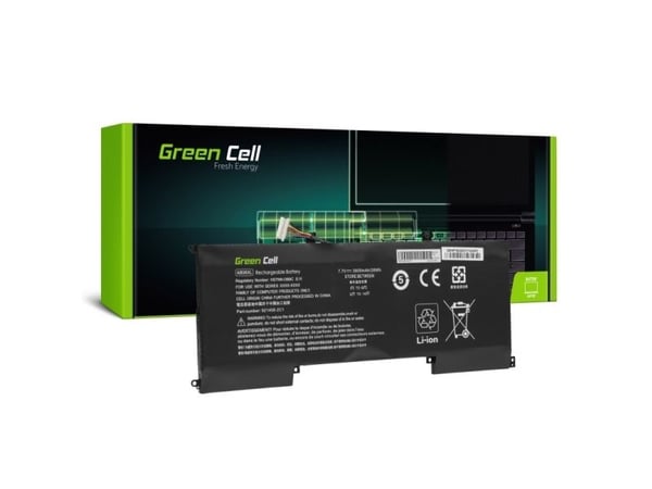 Green Cell - Batteri til bærbar PC (tilsvarer: HP AB06XL) - litiumpolymer - 6-cellers - 3600 mAh - 28 Wh - svart - for HP ENVY Laptop 13-ad013na, 1...