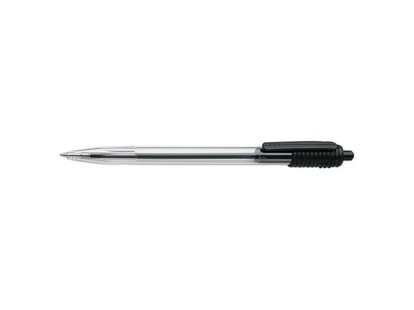 Kulpenna, Wiz, 0,7 mm, medium, svart, 50 st