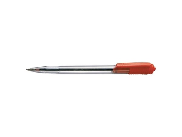 Kuglepen, Wiz, 0,7 mm, medium, rød, pakke a 50 stk