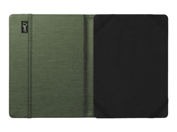 Trust Primo - Lommebok for nettbrett - gjenvunnet PET - grønn - inntil 10"