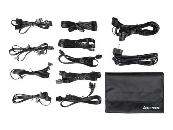 Chieftec Polaris Series - Strømforsyning (intern) - ATX12V 2.3/ EPS12V - 80 PLUS Gold - AC 100-240 V - 850 watt - aktiv PFC