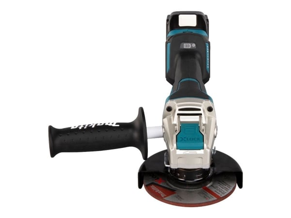 Makita DGA519RTJ - Vinkelsliper - trådløs - 125 mm - 2 batterier - 18 V