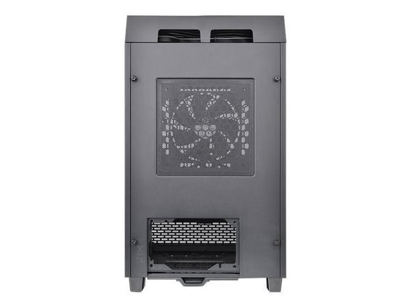 Thermaltake The Tower 100 - Tower - mini-ITX - sidepanel med vindu (herdet glass) - ingen strømforsyning (PS/2) - svart - USB/lyd