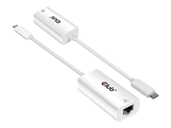Club 3D CAC-1519 - Nettverksadapter - USB-C 3.2 Gen 1 - Gigabit Ethernet