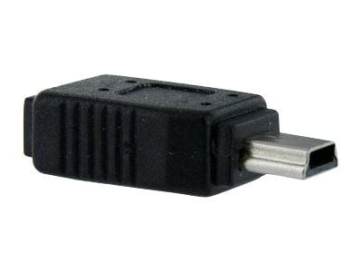 StarTech Micro USB to Mini USB 2.0 Adapter - Micro USB (f) to Mini USB (m) (UUSBMUSBFM) - USB-adapter - Micro-USB type B (hunn) til mini-USB type B...