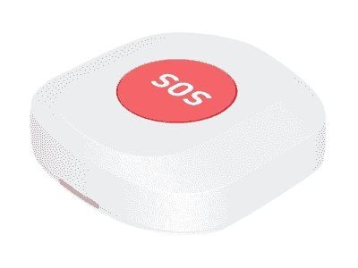 Woox R7052 - Trykknapp - trådløs - ZigBee 3.0 - 2.4 - 2.483 GHz