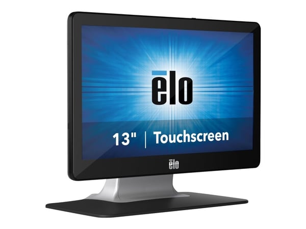 Elo ET1302L - Med stativ - LCD-skjerm - 13.3" - berøringsskjerm - 1920 x 1080 Full HD (1080p) - 300 cd/m² - 800:1 - 25 ms - HDMI, VGA, USB-C - høyt...