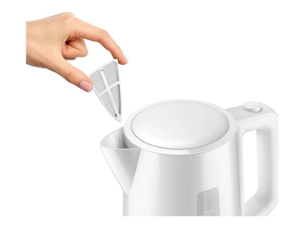 Philips Series 3000 HD9318 - Kjele - 1.7 liter - 2.2 kW - hvit