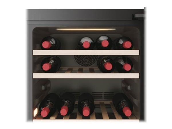 Haier Series 7 HWS77GDAU1 - Vinkylare - Wi-Fi - bredd: 49,7 cm - djup: 58,5 cm - höjd: 127 cm - klass G - svart