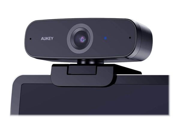 Aukey PC-W3 - Webbkamera - färg - 2 MP - 1920 x 1080 - 1080p - fast lins - ljud - USB