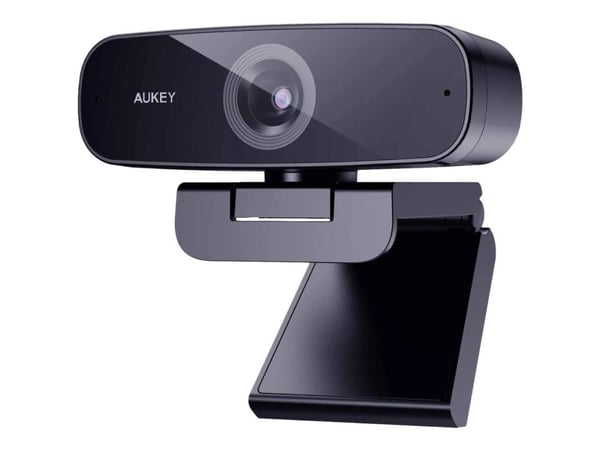 Aukey PC-W3 - Verkkokamera - värillinen - 2 MP - 1920 x 1080 - 1080p - kiinteä polttoväli - ääni - USB