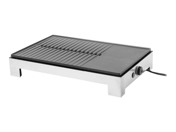 FRITEL Family TG 1475 - Grill - elektrisk - 1155 cm2 - sort/rustfritt stål