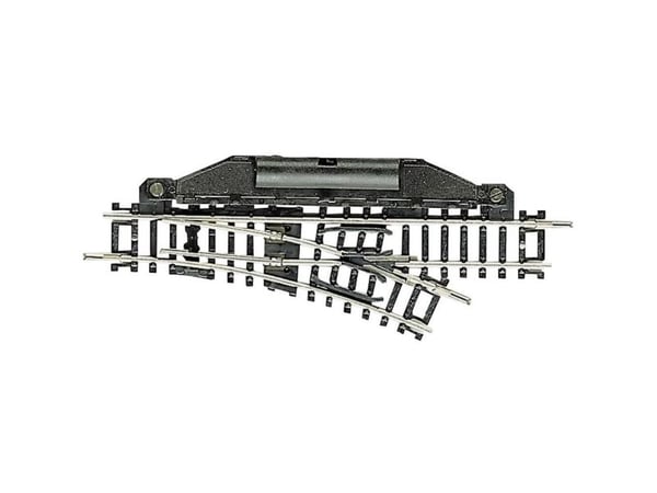 Fleischmann skinne 22251 (uten ballast) spor, elektrisk, høyre, 104,2 mm 24°, 194,6 mm