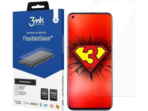 3MK 3mk Flexible Glass 7H beskyttende hybridglass for Realme GT 5G
