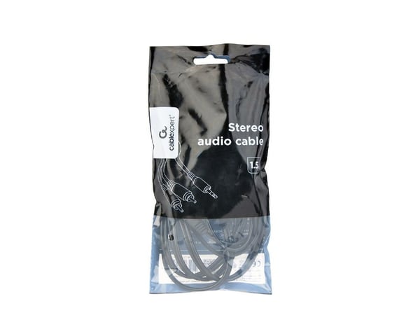 Cablexpert Select Plus Series - Lydkabel - RCA hann til 3,5 mm stereo hann - 1.5 m