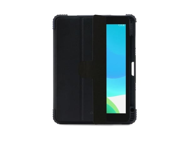 DICOTA Folio Case - Lommebok for nettbrett - termoplast-polyuretan (TPU), polykarbonat, gjenvunnet PET - svart - 11" - for Apple 10.9-inch iPad Air...