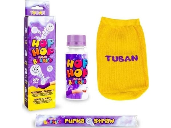 TUBAN Hop Hop -kuplan valloittaja pahvilaatikossa