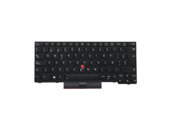 Primax - Erstatningstastatur for bærbar PC - med Trackpoint, UltraNav - bakbelysning - QWERTY - Spansk - svart - FRU - for ThinkPad L13 Gen 2; L13 ...