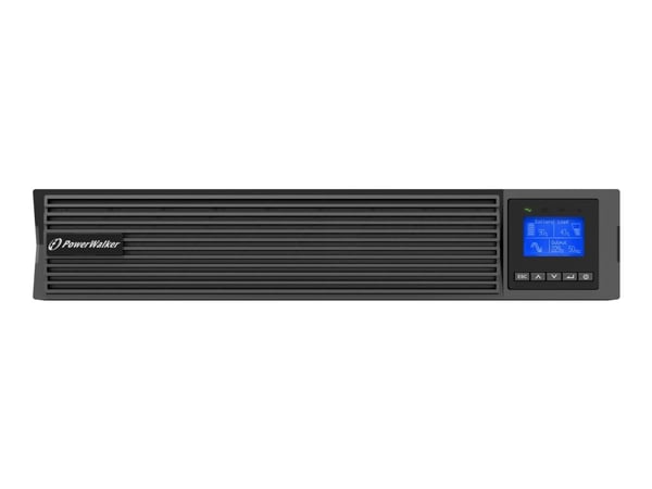 PowerWalker VFI 1000 ICR IoT - UPS (rackmonterbar/ekstern) - 1000 watt - 1000 VA - 7 Ah - RS-232, USB, Ethernet - utgangskontakter: 8