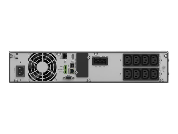 PowerWalker VFI 1000 ICR IoT - UPS (rackmonterbar/ekstern) - 1000 watt - 1000 VA - 7 Ah - RS-232, USB, Ethernet - utgangskontakter: 8