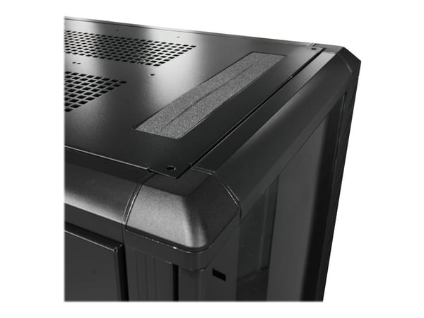 Startech 32U 19" Server Rack Cabinet, Adjustable Depth 6-32 inch, Lockable 4-Post Network/Data/AV Equipment Rack Enclosure w/ Glass Door & Casters,...