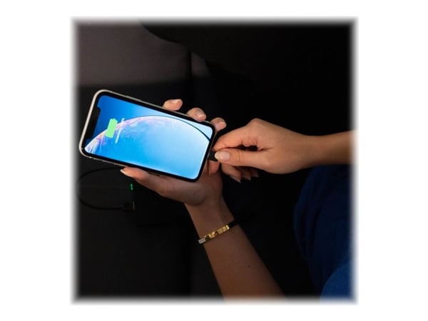 Green Cell Ray - Lightning-kabel - dobbeltisolert - svart