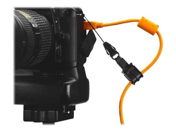 Tether Tools CU5451, 4,6 m, USB A, Mini-USB B, USB 2.0, 480 Mbit/s, Oranssi