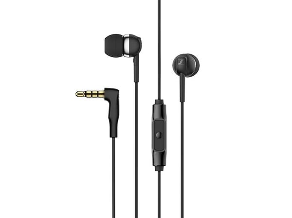Sennheiser CX 80S - Ørepropper med mikrofon - i øret - kablet - 3,5 mm jakk
