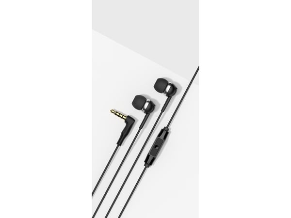 Sennheiser CX 80S - Ørepropper med mikrofon - i øret - kablet - 3,5 mm jakk