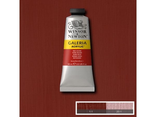 Winsor & Newton Galeria, 60 ml, Rød, Rør