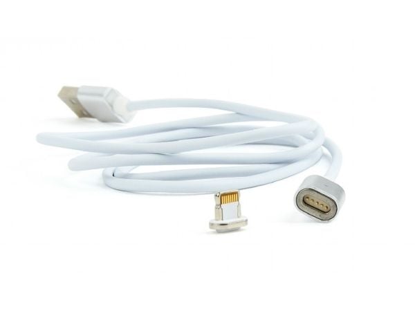 Cablexpert - Lightning-kabel - USB hann til Lightning hann magnetisk - 1 m - sølv