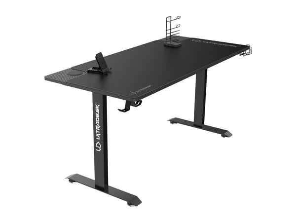 Gamingbord Ultradesk Momentum, 152,5 x 70 cm (svart)