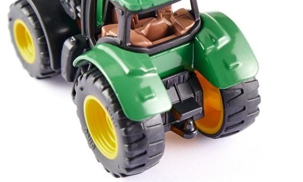 Siku John Deere-traktor med frontlastare