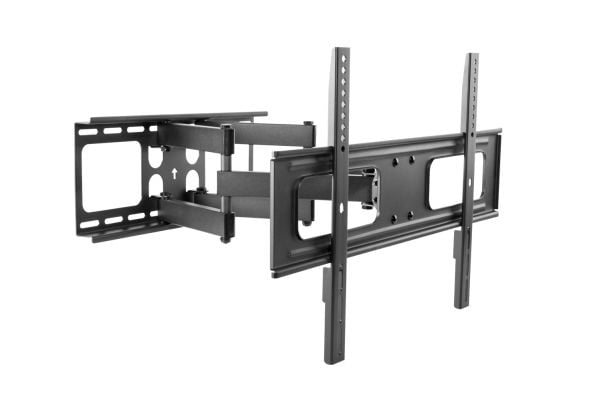 AG Neovo LMA-02 - Monteringssett (veggmonteringsbrakett) - utvidbar - for flatpanel - metall - svart - skjermstørrelse: 32"-65" - monteringsgrenses...