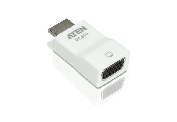 Aten HDMI - D-Sub (VGA) AV-sovitin valkoinen (VC810-AT)