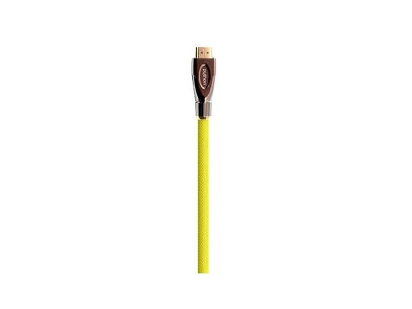 Python GC-M0025, 0,5 m, HDMI Typ A (standard), HDMI Typ A (standard), 3D kompatibilitet, Gul