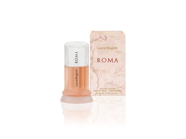 Laura Biagiotti Roma, Kvinnor, 50 ml, Bergamott, Cassia, Mynta, Jasmin, Ros, Tuberos, Ambergris, Myrra, Patchouli, Vanilj, Spray