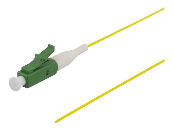 DELTACO - Nettverkskabel - LC/APC-enkeltmodus (hann) til LC/APC-enkeltmodus (hann) - 1.5 m - fiberoptisk - 9 / 125 micron - OS2 - halogenfri