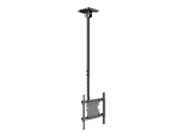 Multibrackets M Public Ceilingmount Medium Single - Asennussarja (kattolevy, kallistettava kattokiinnike, VESA-sovitin) - LCD-näytölle - teräs - mu...