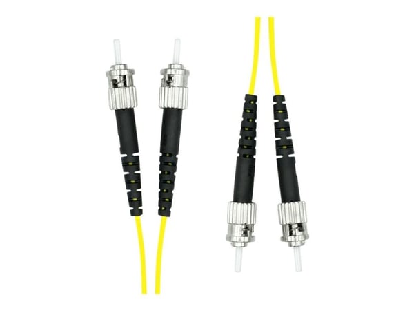 ProXtend - Koblingskabel - ST/UPC-enkeltmodus (hann) til ST/UPC-enkeltmodus (hann) - 0.5 m - 2 mm - fiberoptisk - dupleks - 125 mikroner - OS2 - ha...