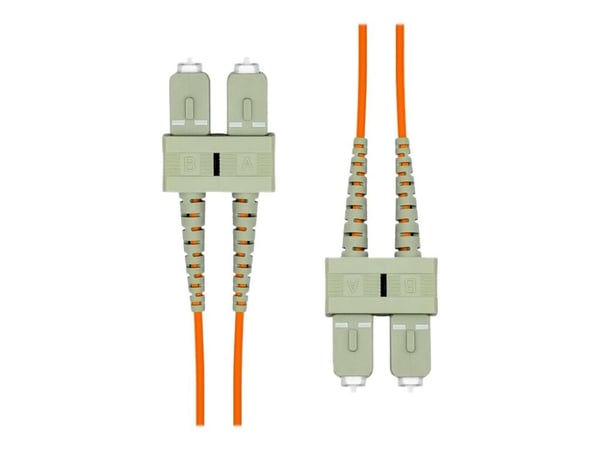 ProXtend - Koblingskabel - SC/UPC-multimodus (hann) til SC/UPC-multimodus (hann) - 5 m - 2 mm - fiberoptisk - dupleks - 125 mikroner - OM2 - haloge...
