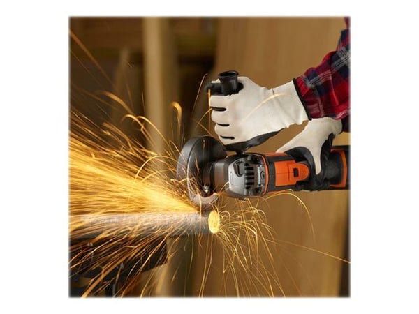 Black+Decker 18 Vinkelsliber 125mm 4Ah