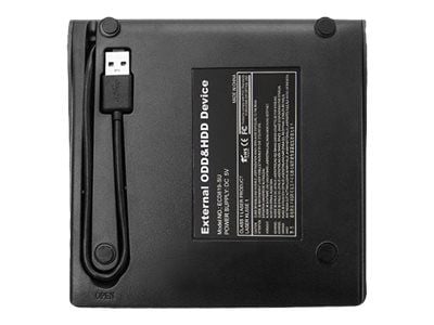 Qoltec - Lagringspakke - SATA - USB 2.0 - svart
