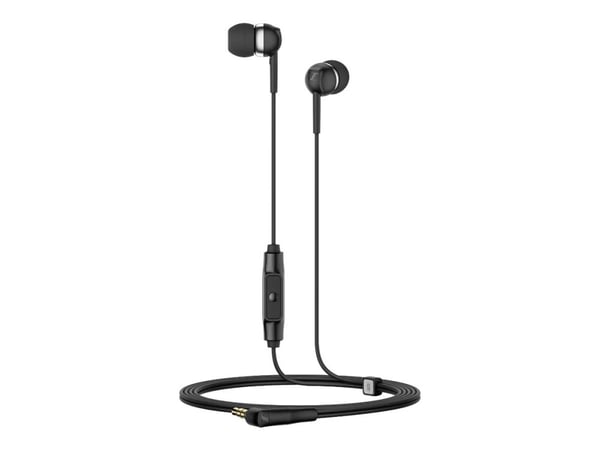 Sennheiser CX 80S - Ørepropper med mikrofon - i øret - kablet - 3,5 mm jakk