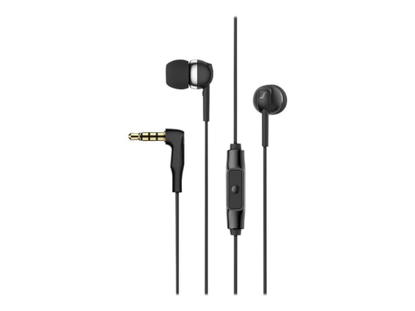 Sennheiser CX 80S - Ørepropper med mikrofon - i øret - kablet - 3,5 mm jakk