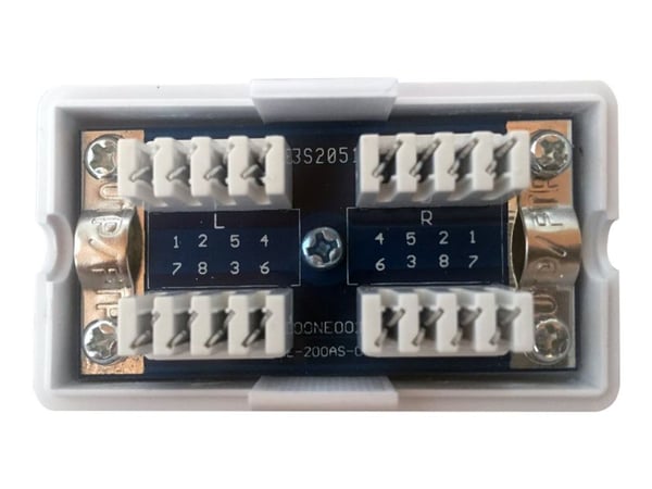 Gembird NCA-LSAS6-01, Krone, Cat6, F/UTP (FTP), 10/100/1000Base-T(X), Hopea, RoHS, CE